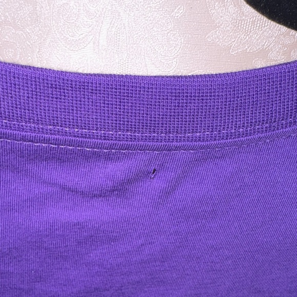 Nike Men's Short Sleeve Tee in Bold Purple - Picture 4 of 8